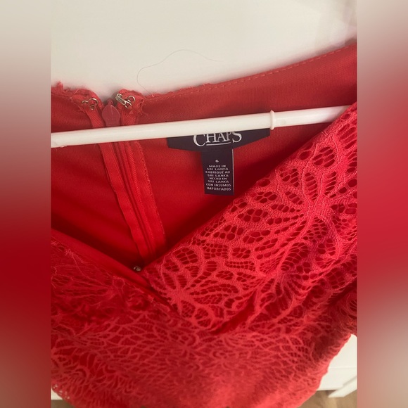 Coral coloured formal dress - Picture 2 of 3